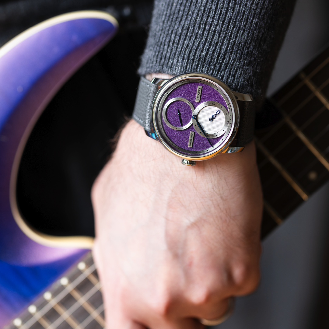 Le Régulateur Louis Erard x Kudoke Purple