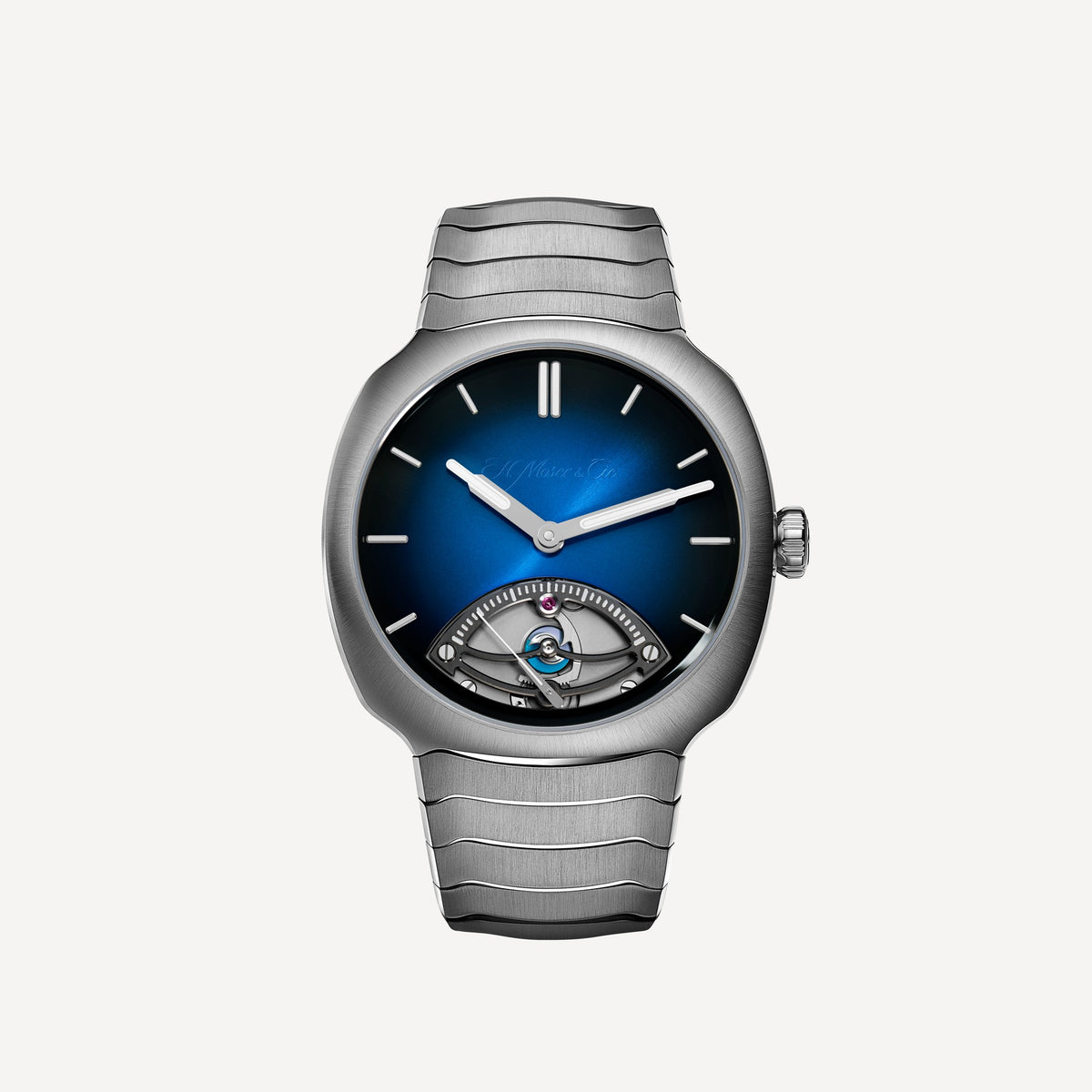 H. Moser & Cie Streamliner Retrograde Seconds Midnight Blue