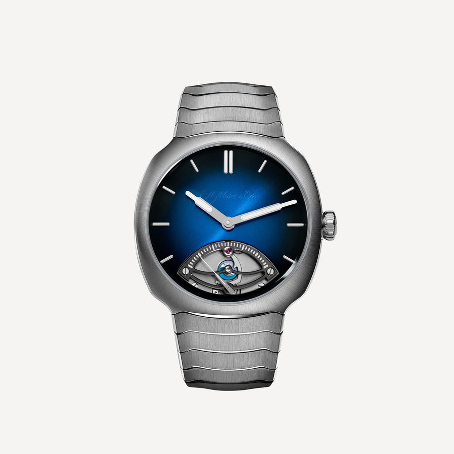 H. Moser & Cie Streamliner Retrograde Seconds Midnight Blue