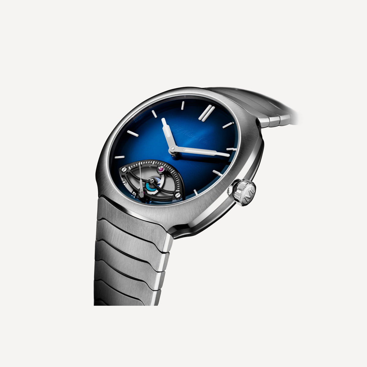 H. Moser & Cie Streamliner Retrograde Seconds Midnight Blue