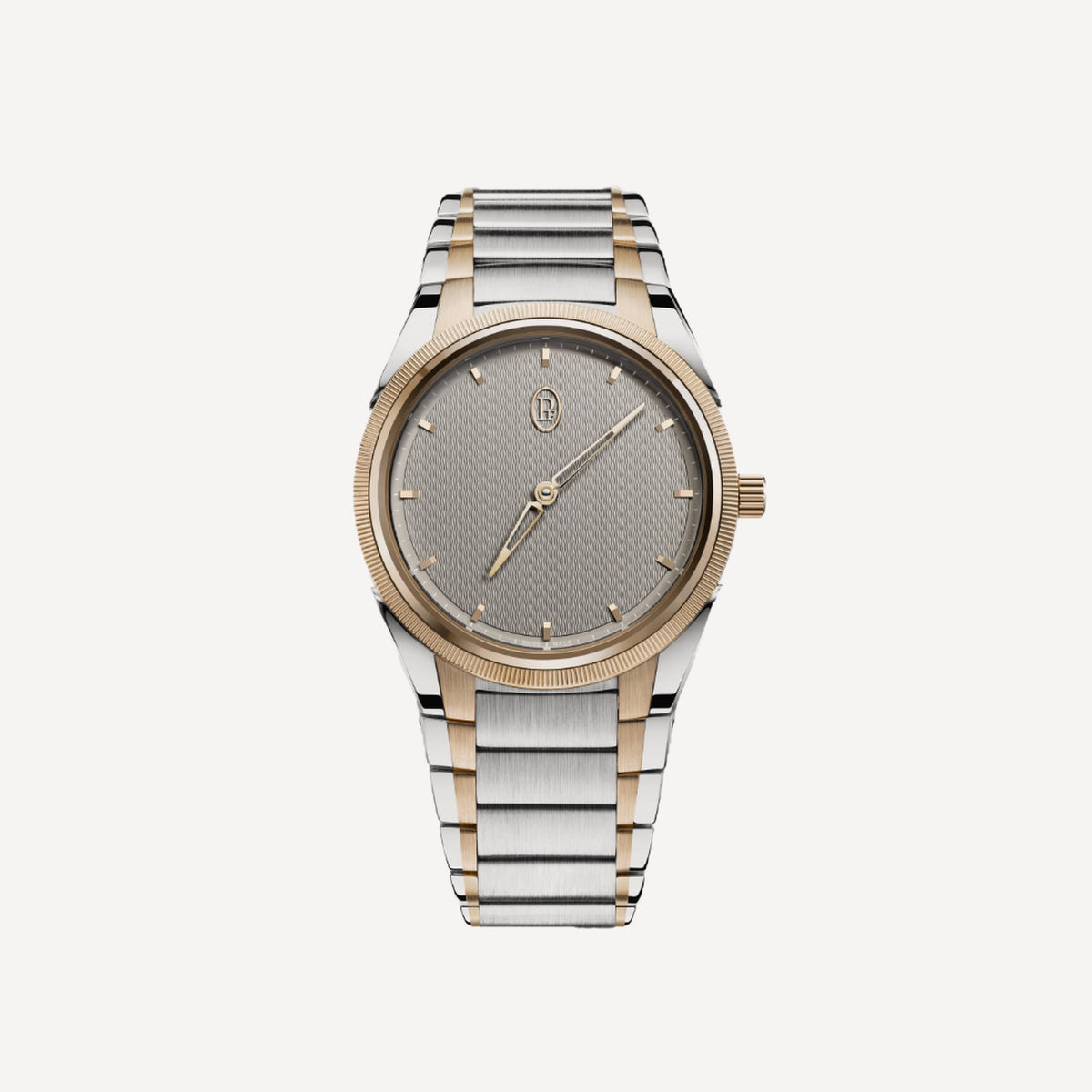 Parmigiani Fleurier Tonda PF Automatic Steel Rose Gold Sand Grey