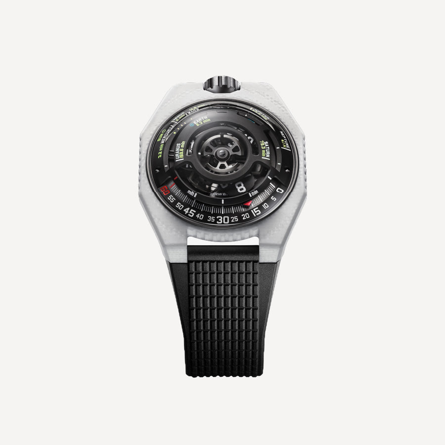 URWERK UR-100V LS Ceramic “LightSpeed”