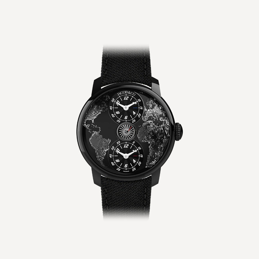JACOB & CO World Is Yours Dual Time Zone MAD Paris