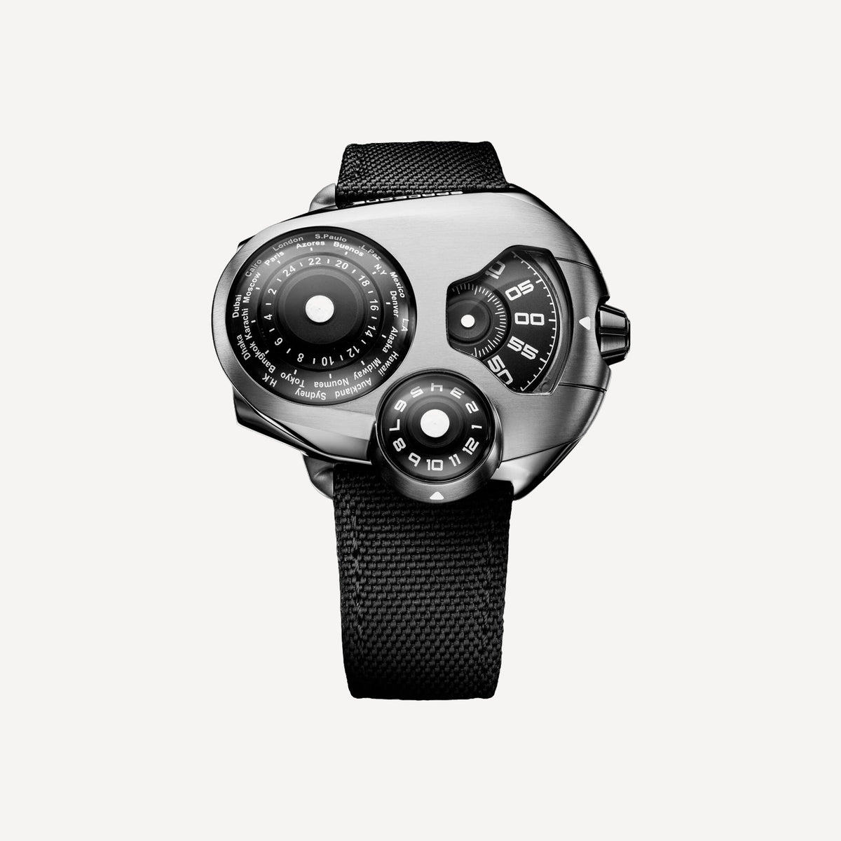 Spaceone Worldtimer Titanium