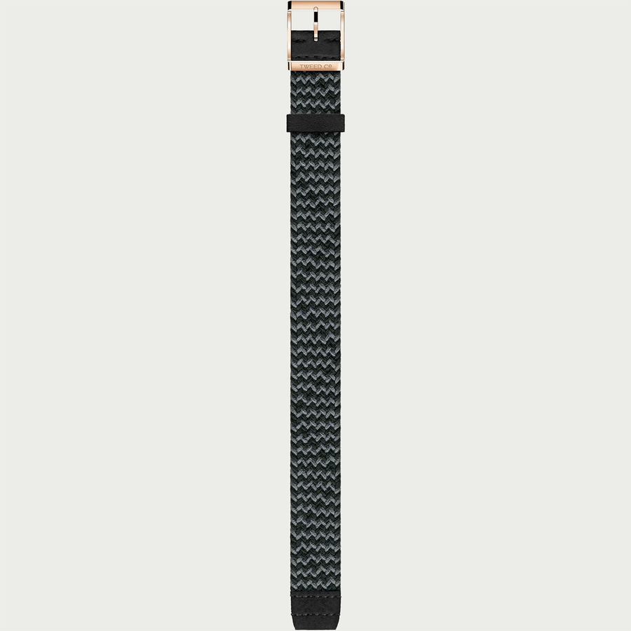 Tweed & Co Tweed Strap Marty Rosegold 20mm