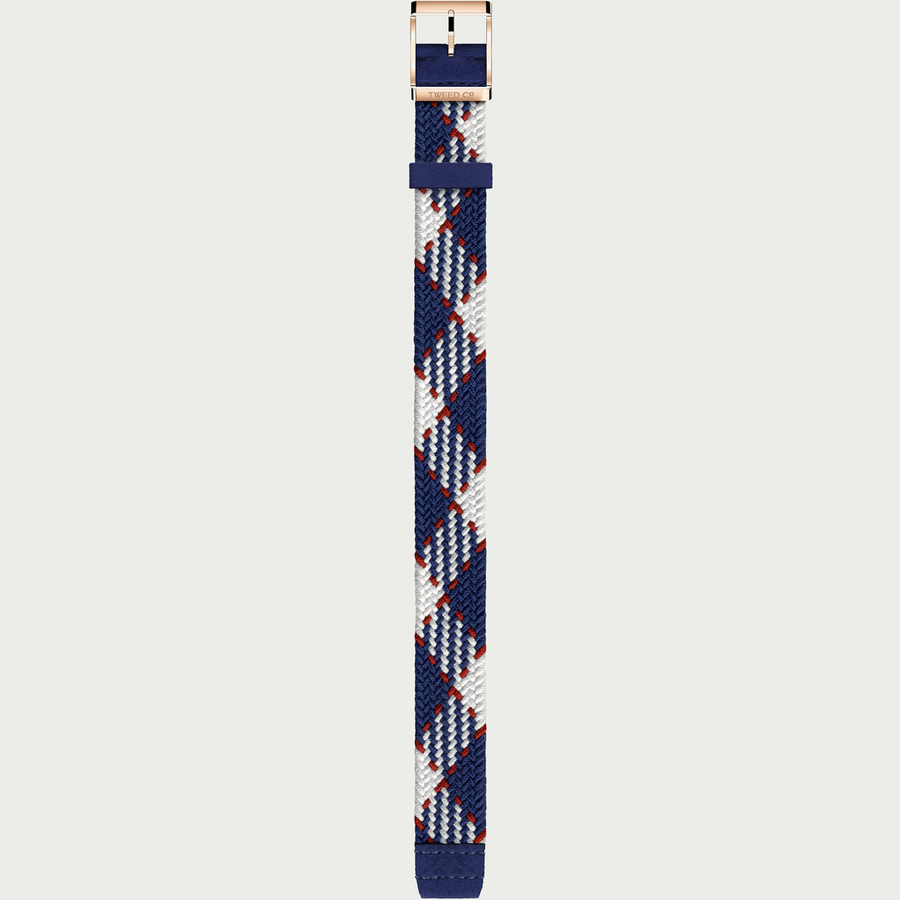 Tweed & Co Tweed Strap Louis Rosegold 20mm