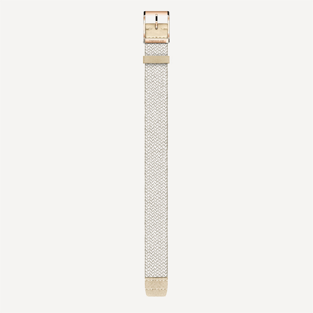 Tweed & Co Tweed Strap Kate Rosegold 18mm