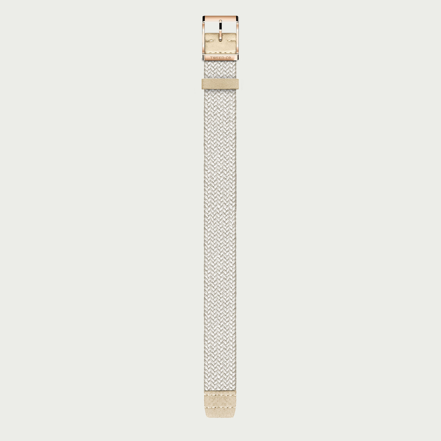 Tweed & Co Tweed Strap Kate Rosegold 18mm