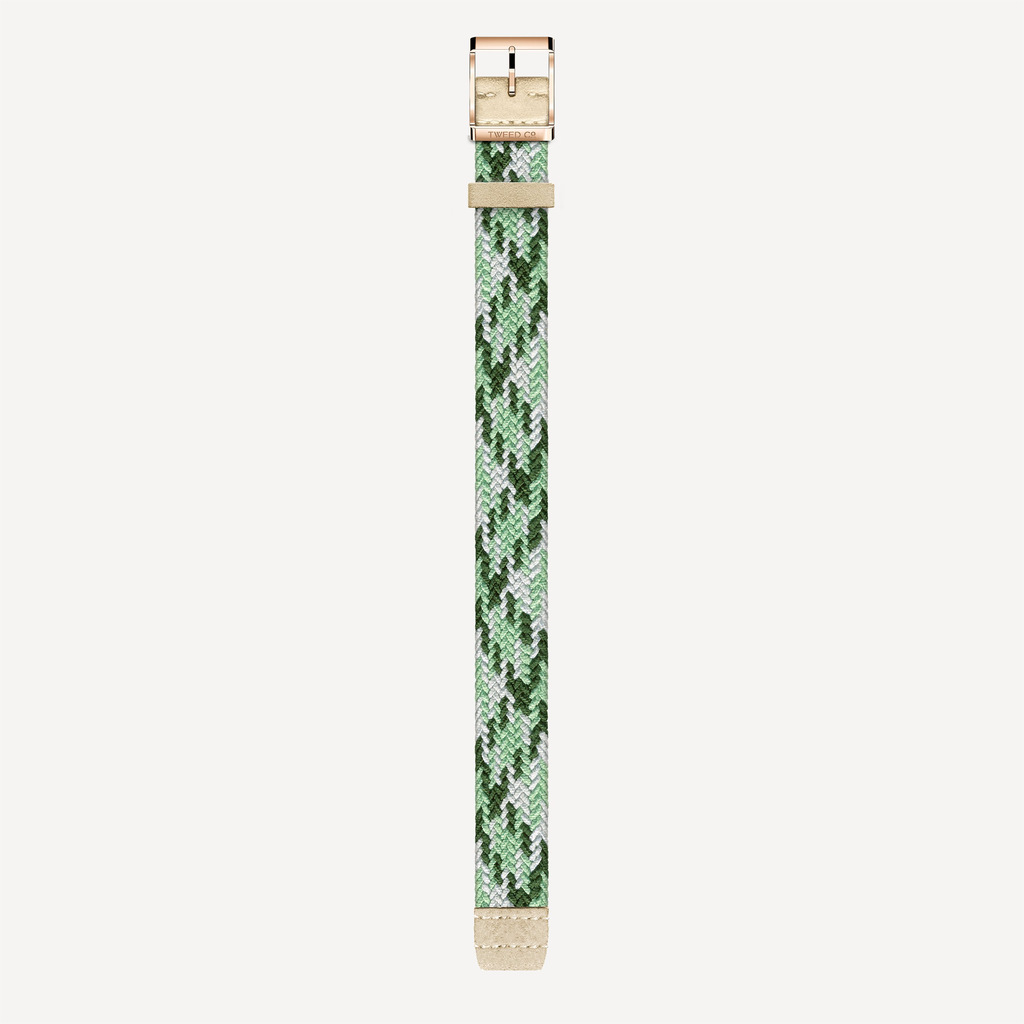 Tweed & Co Tweed Strap Margot Rosegold 18mm