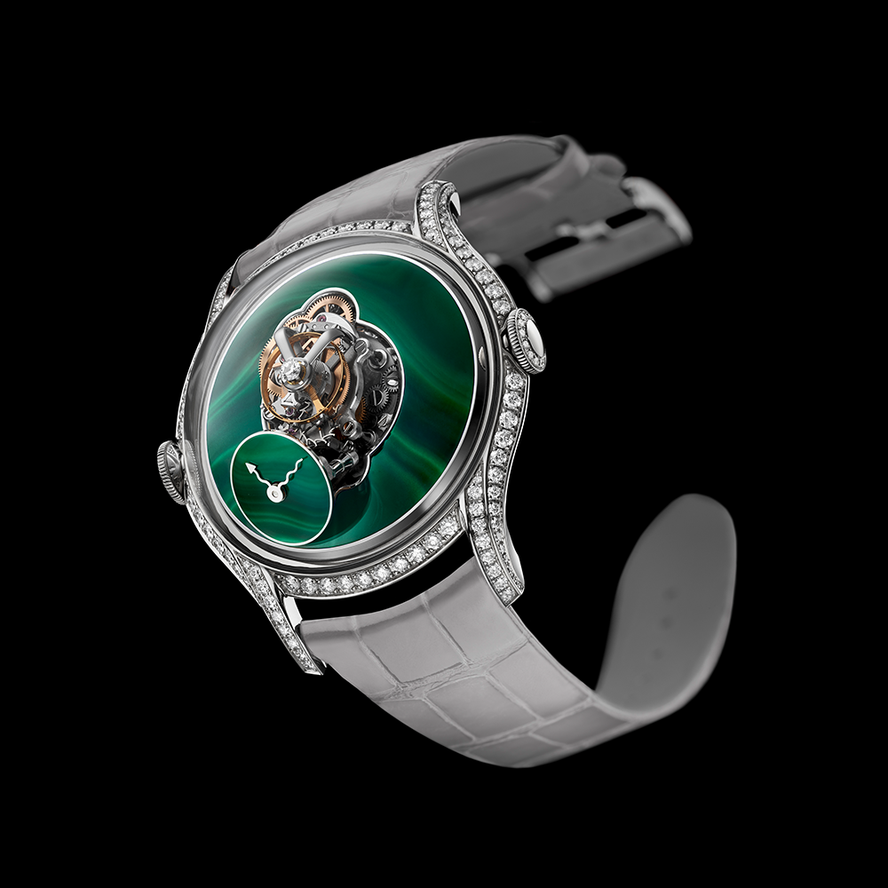 MB&F Legacy Machine: Flying T - Malachite