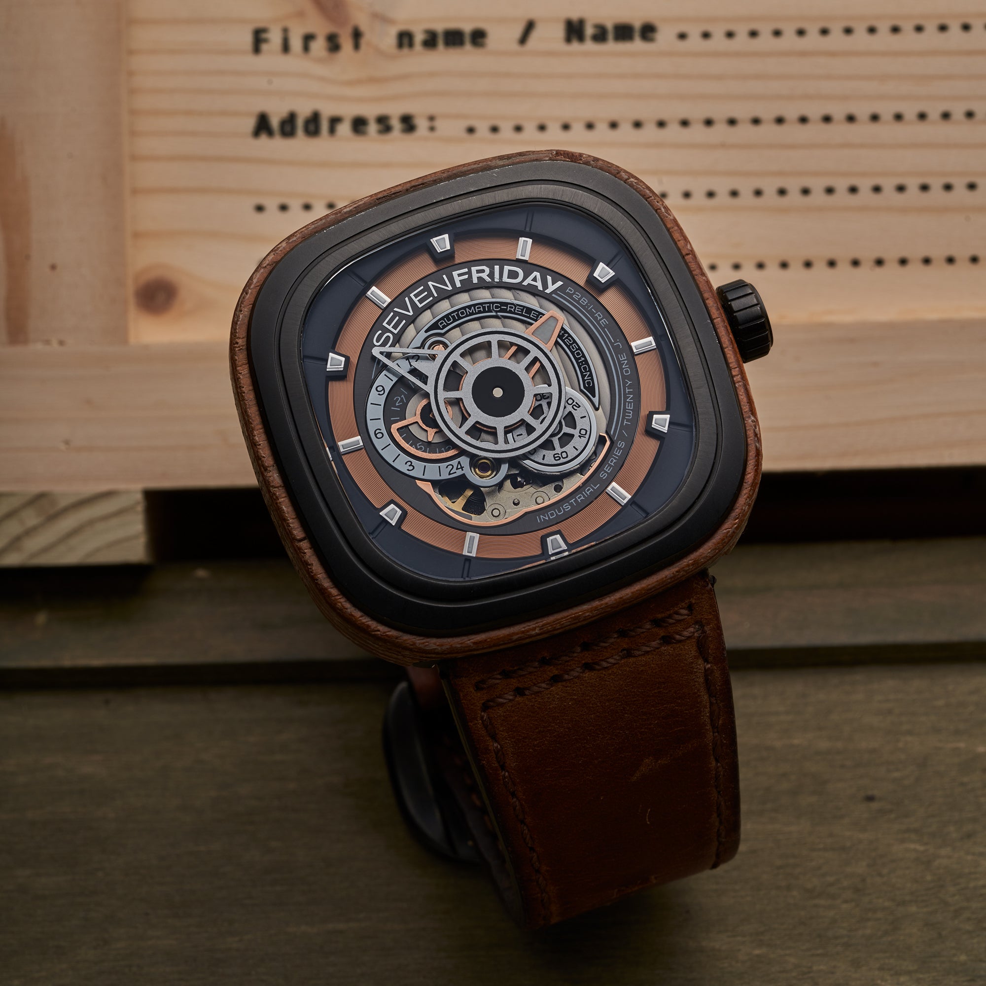 SEVENFRIDAY P2B/03 “Woody II” Limited Edition – PRJKT8