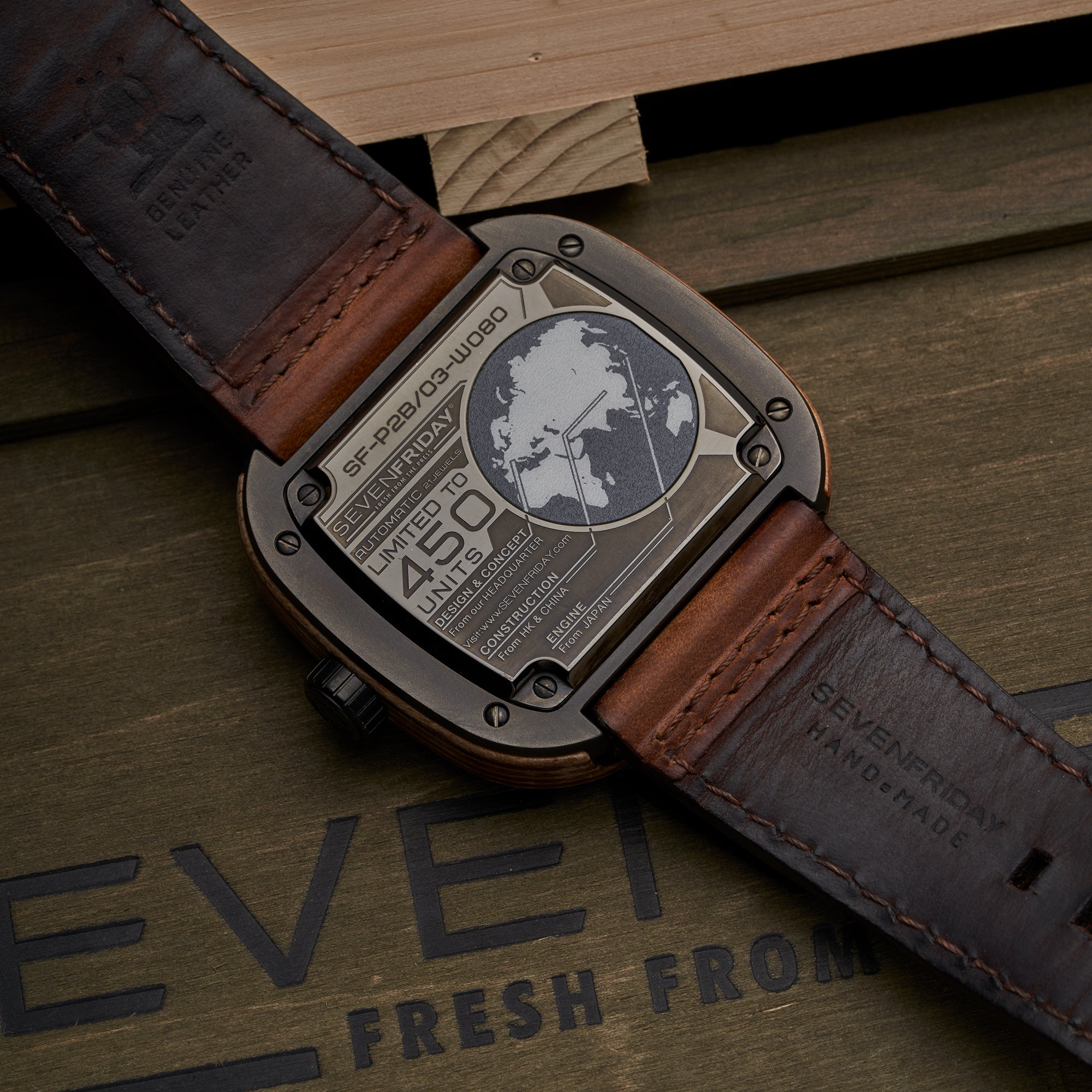 SEVENFRIDAY P2B/03 “Woody II” Limited Edition – PRJKT8