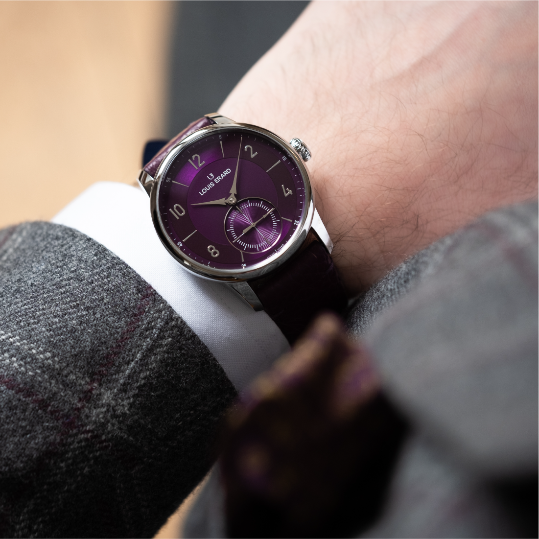 Louis Erard Excellence Petite Seconde Violette