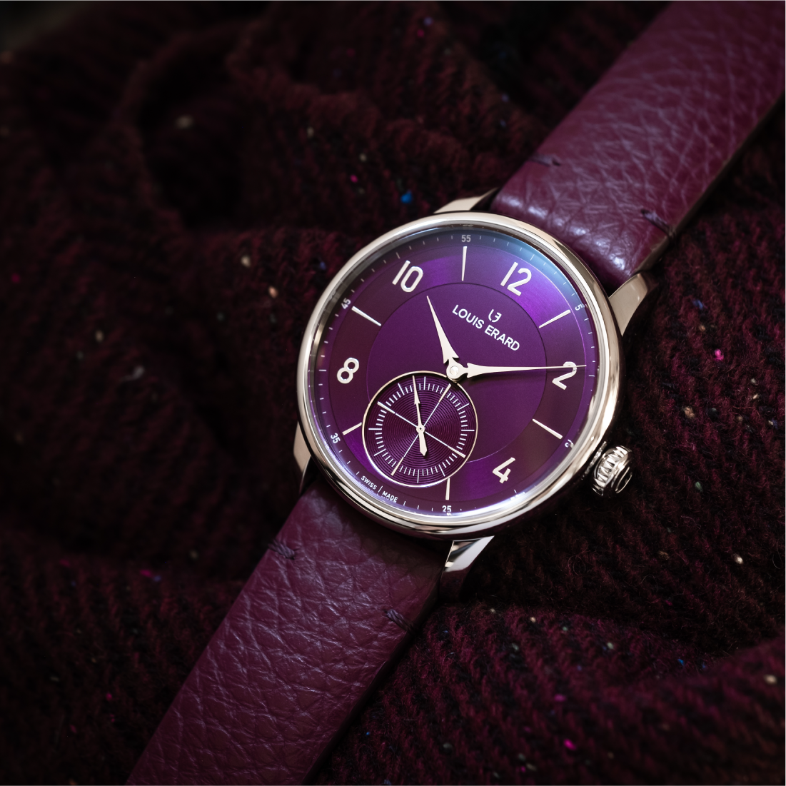 Louis Erard Excellence Petite Seconde Violette