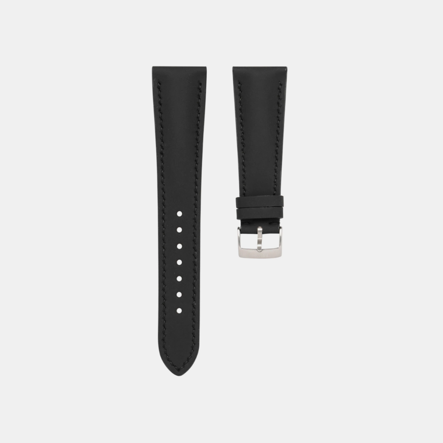 Delugs Black Rubberised Leather Signature