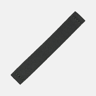 SOLD: 19mm Delugs Black Barenia Signature Leather Strap - LN