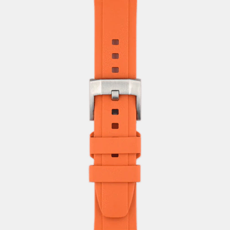 Everest Bands Deepsea Rolex Rubber Strap – Orange