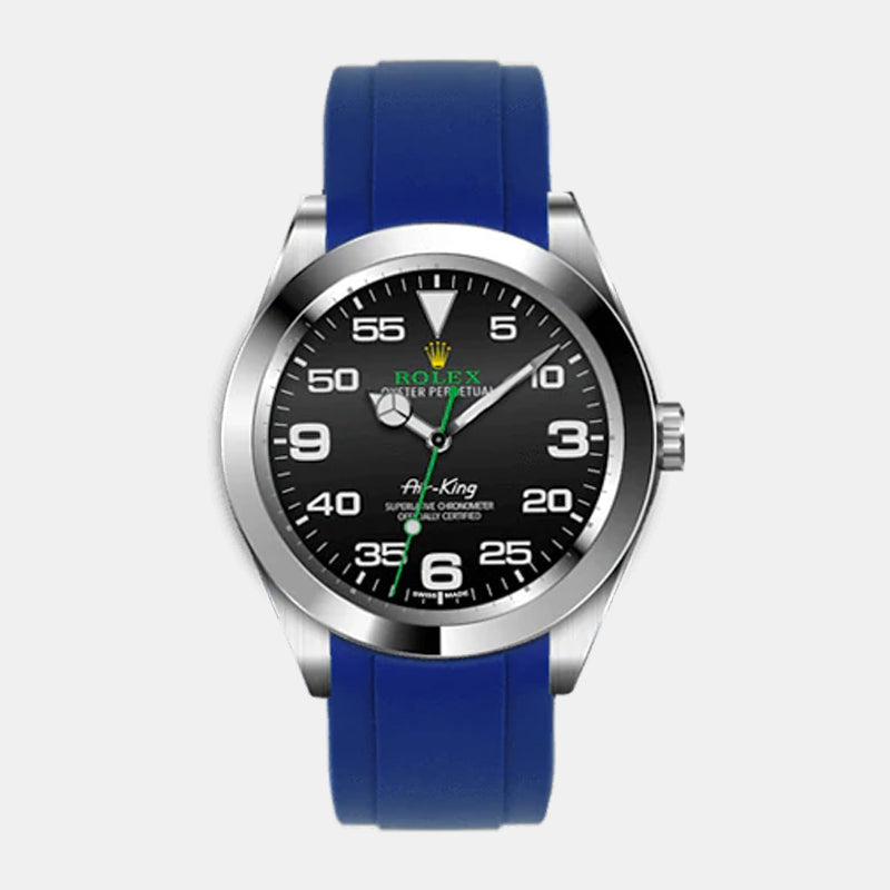 Everest Bands SeaDweller 4000/AirKing /Milgauss Rubber Strap