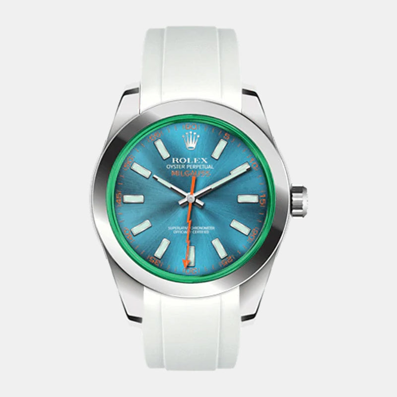 Everest Bands SeaDweller 4000/AirKing /Milgauss Rubber Strap