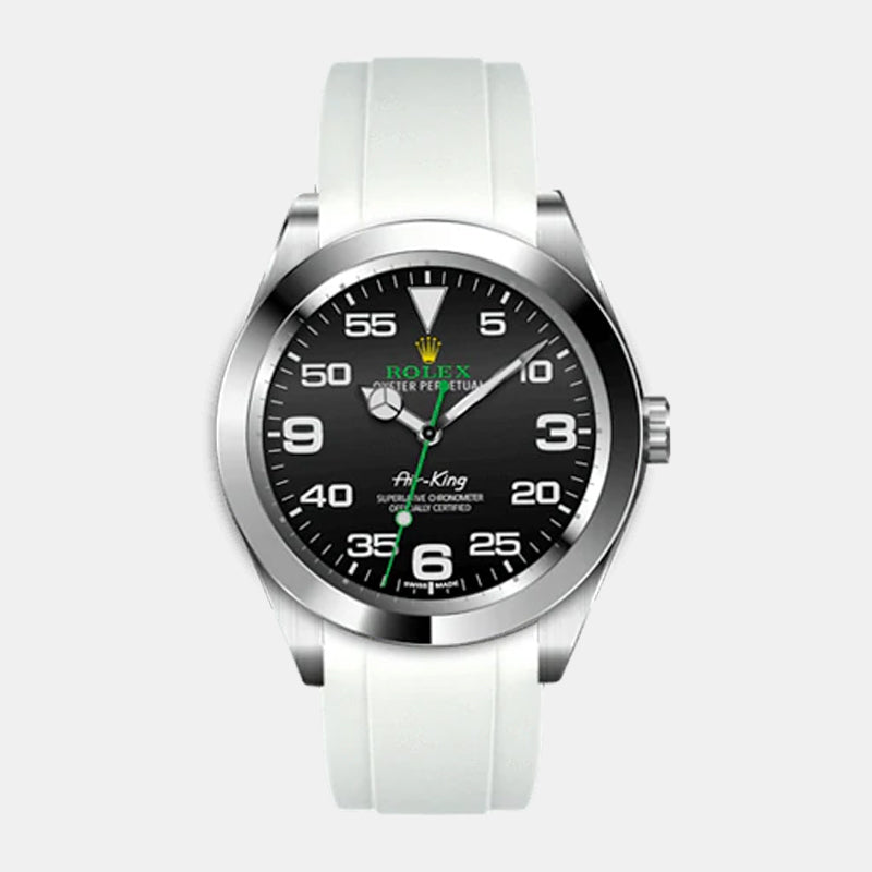 Everest Bands SeaDweller 4000/AirKing /Milgauss Rubber Strap