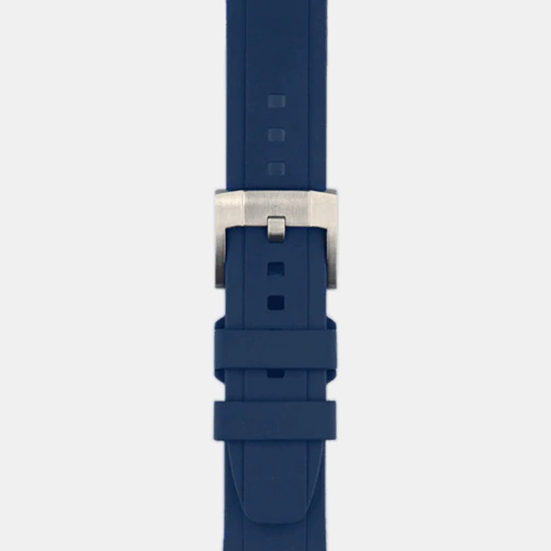 Everest Bands Heritage BlackBay Tudor Rubber Strap – Blue