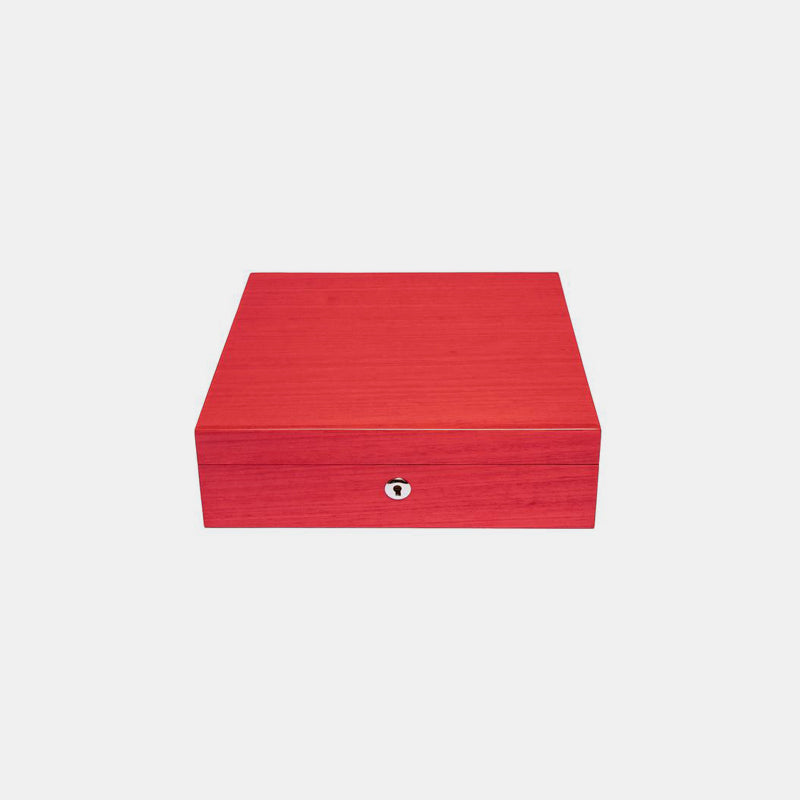 Rapport London HERITAGE EIGHT WATCH BOX – RED