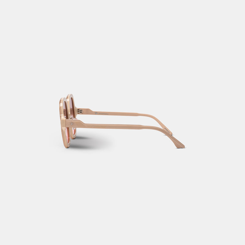 ICF1/01 NUDE MIDDLE BRIDGE SUNGLASSES SIDE