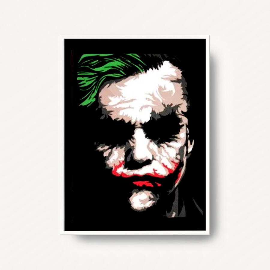 Arkham Creative Paper Silhouettes - Joker-004