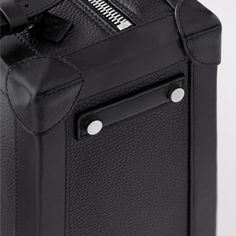 KRUK Checkered Leather Backpack