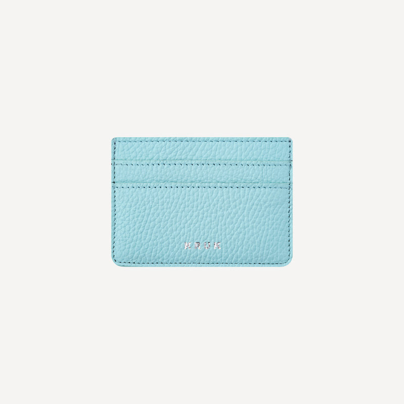 KRUK Leather Card Holder – OCEAN BLUE