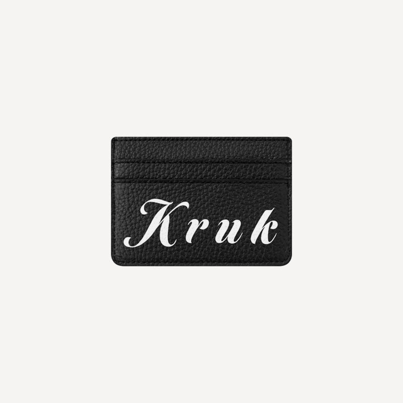 KRUK Leather Card Holder – LOGO LEATHER