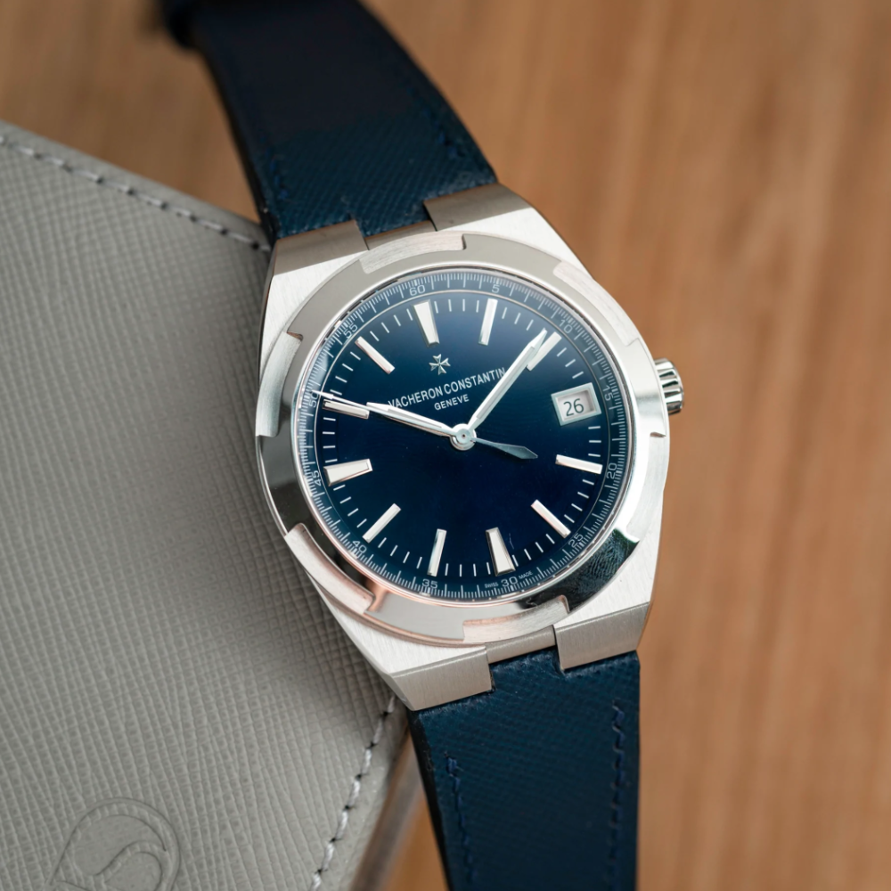 Vacheron overseas top rubber strap