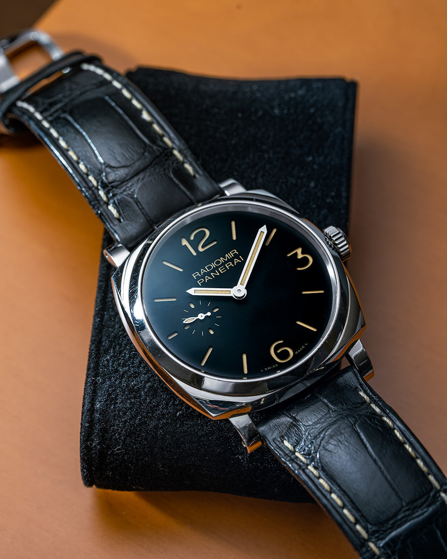 PANERAI RADIOMIR 1940 BLACK DIAL 3 DAYS 42MM STEEL PAM00512