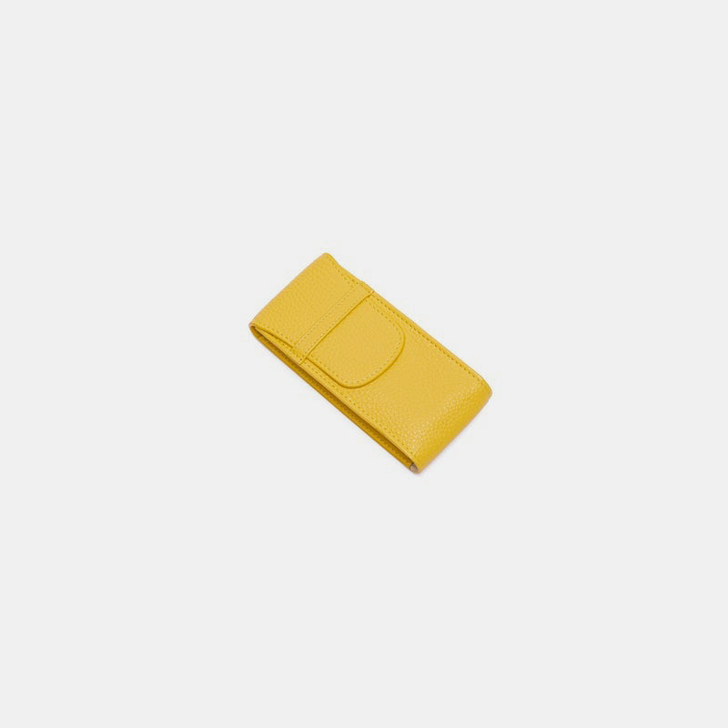 Rapport London PORTOBELLO SINGLE WATCH POUCH – Yellow