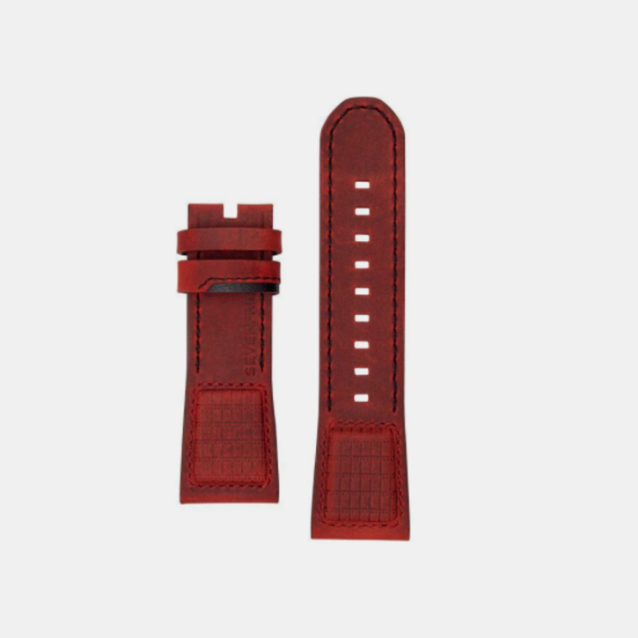 SEVENFRIDAY SF-L-P2B/07 Leather Red Strap