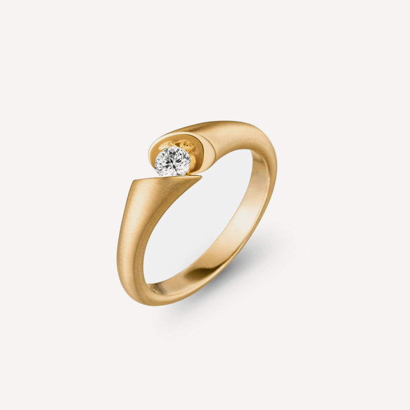 Schaffrath Calla Ring Yellow Gold