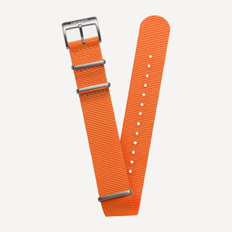 UNIMATIC Nylon Nato – Orange