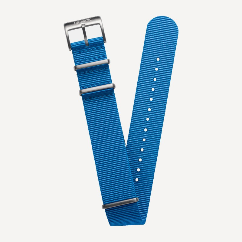 UNIMATIC Nylon Nato – Blue