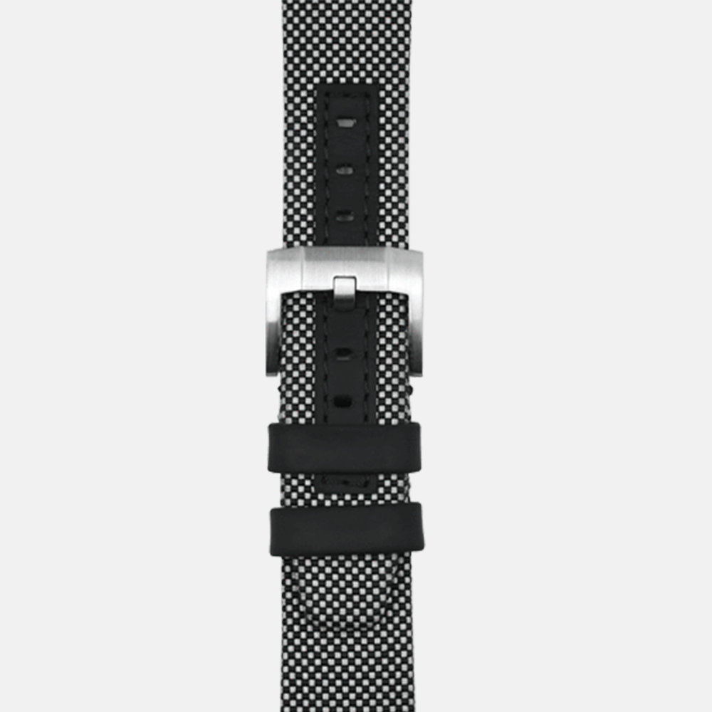 Everest Bands Nylon leather strap for Rolex – Grey