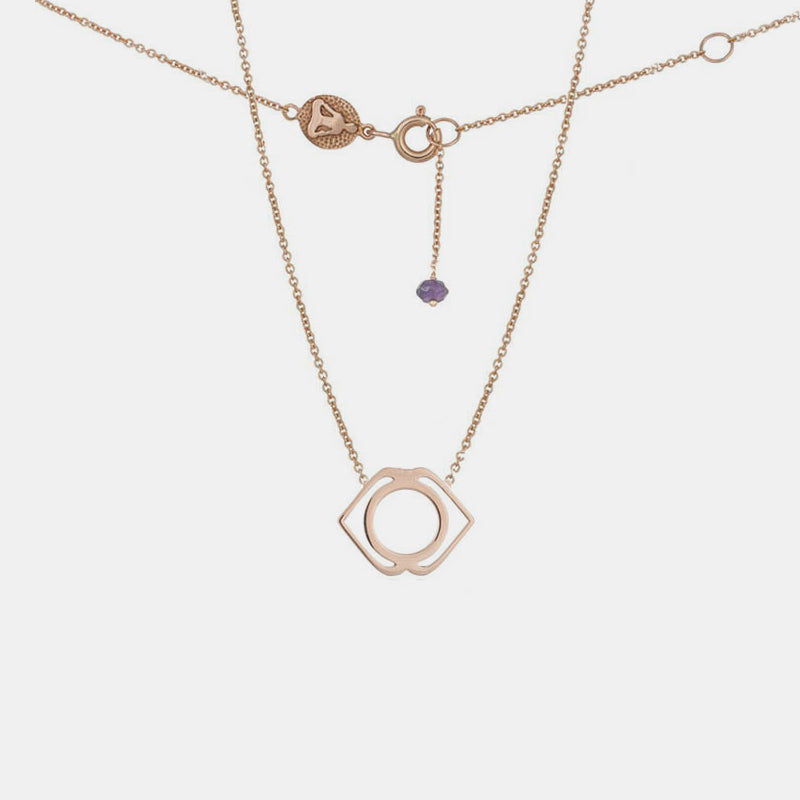 Tiny Om Ajna Necklace