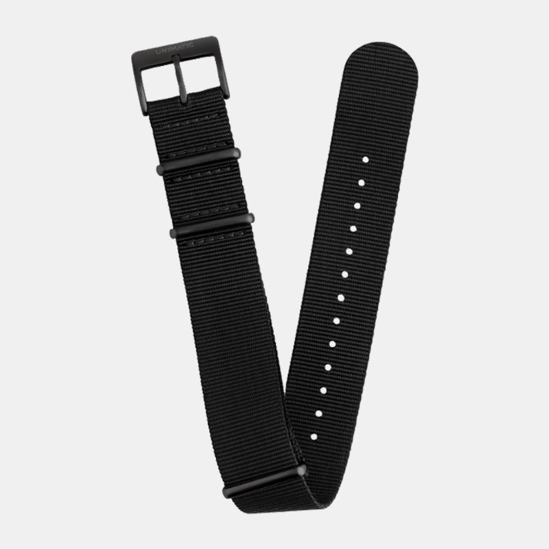 UNIMATIC Nylon Nato – Black