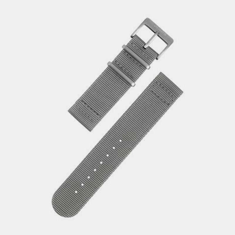 UNIMATIC NYLON TWO-PIECE STRAP – Grey