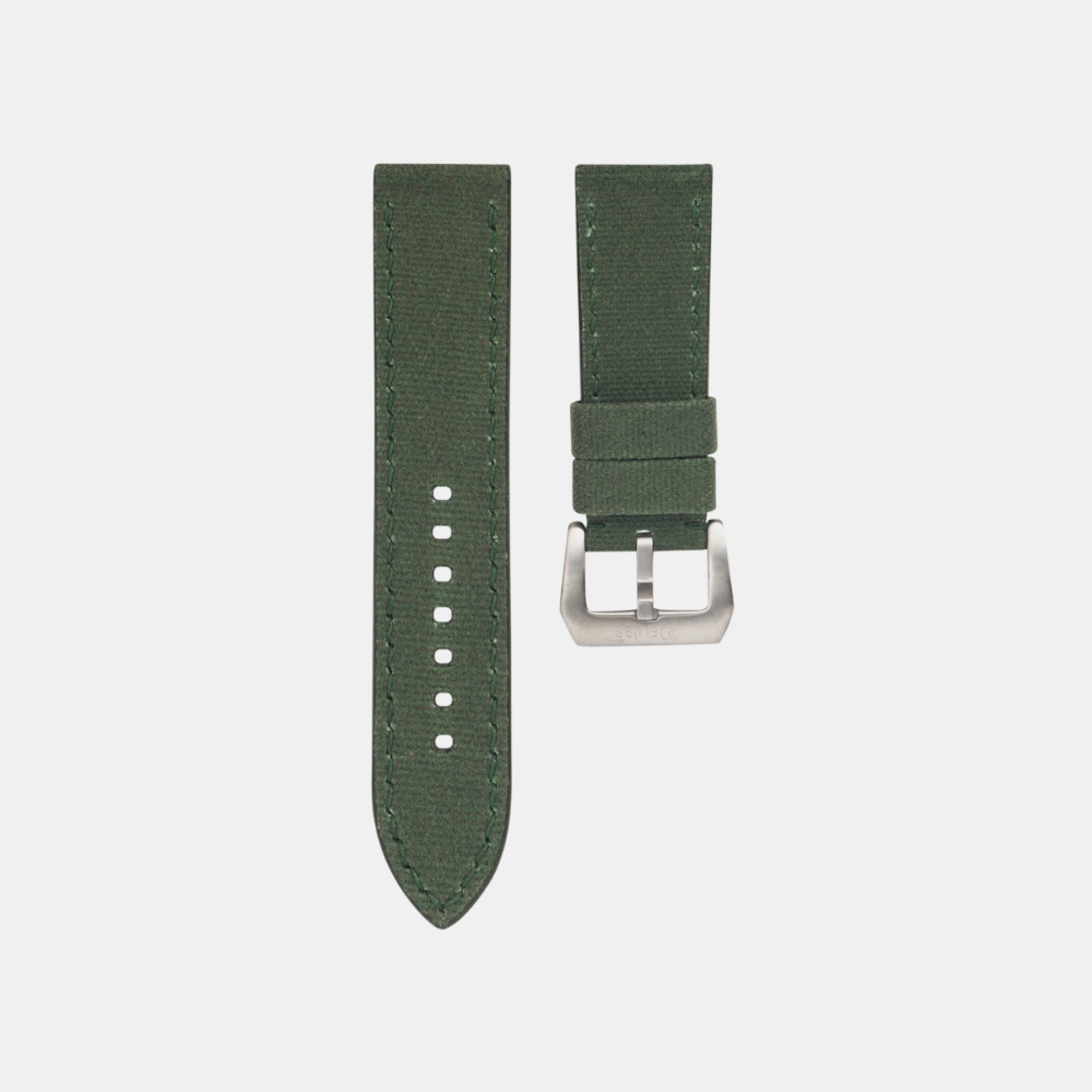 Delugs Waxed canvas Chunky Straps – Sage