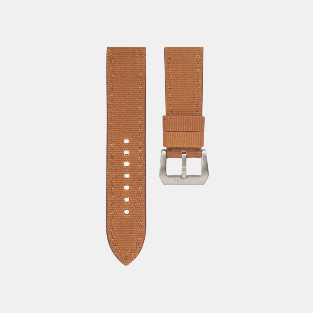 Delugs Waxed canvas Chunky Straps – Butterscotch