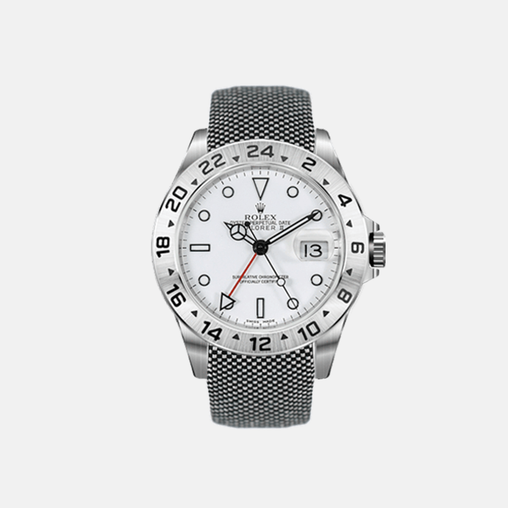 Everest Bands Nylon leather strap for Rolex