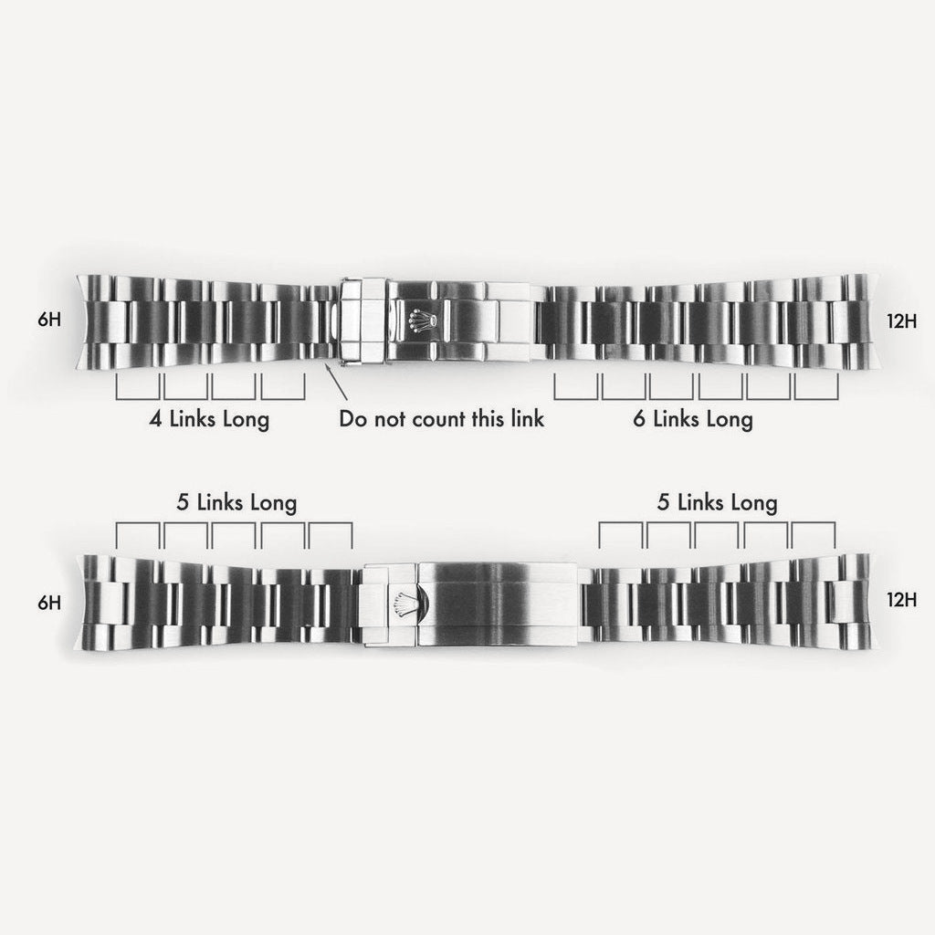 Everest Bands Date Just Rolex Rubber Strap Ref. 116***