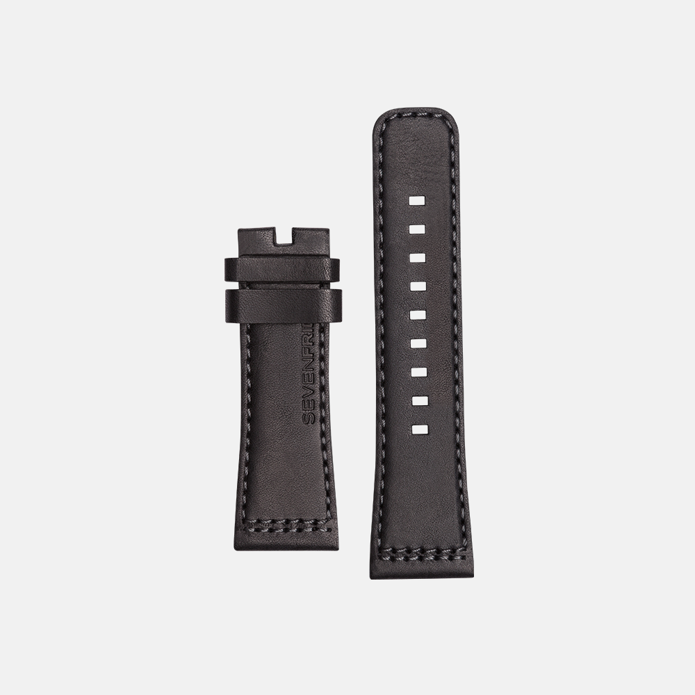 Sevenfriday M3/01 strap-Black Leather