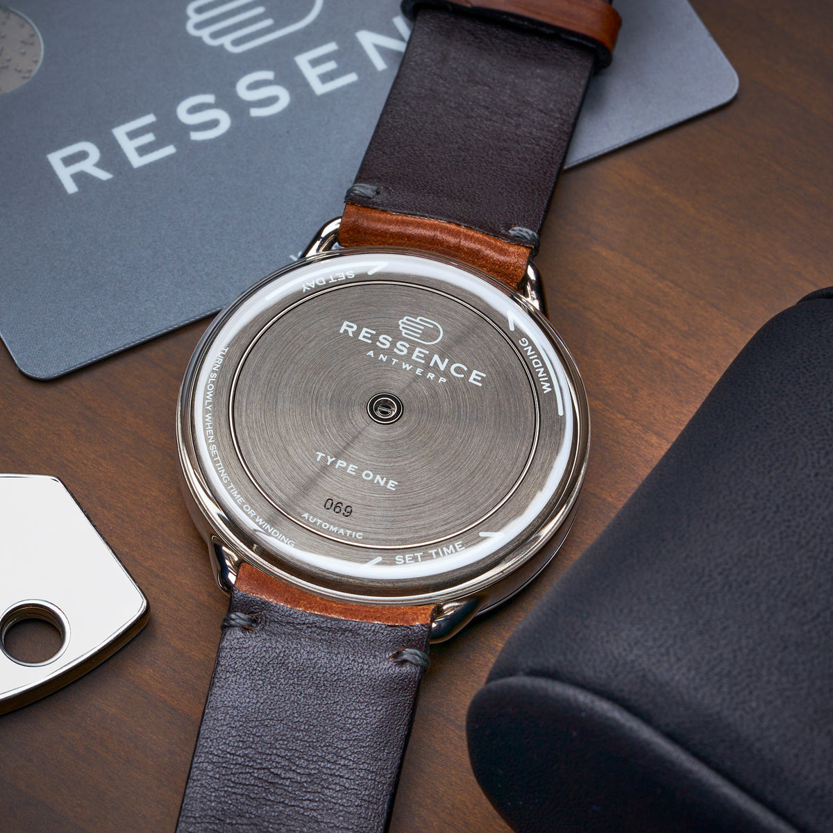 RESSENCE TYPE1 RUTHENIUM case back